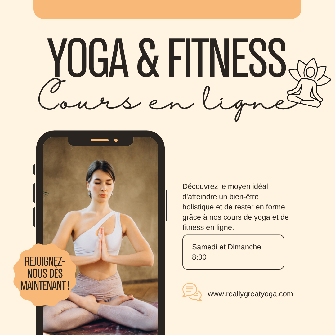 Yoga & Fitness — cours en ligne